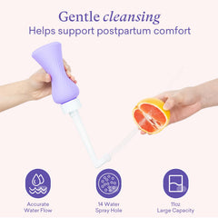 PurComfy retractable nozzle supports discreet travel use.