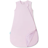 PurComfy Supersoft Sleep Sack lilac close-up showing plush fabric for gentle soothing