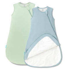 PurComfy Supersoft Sleep Sack shows premium viscose fabric for gentle warmth
