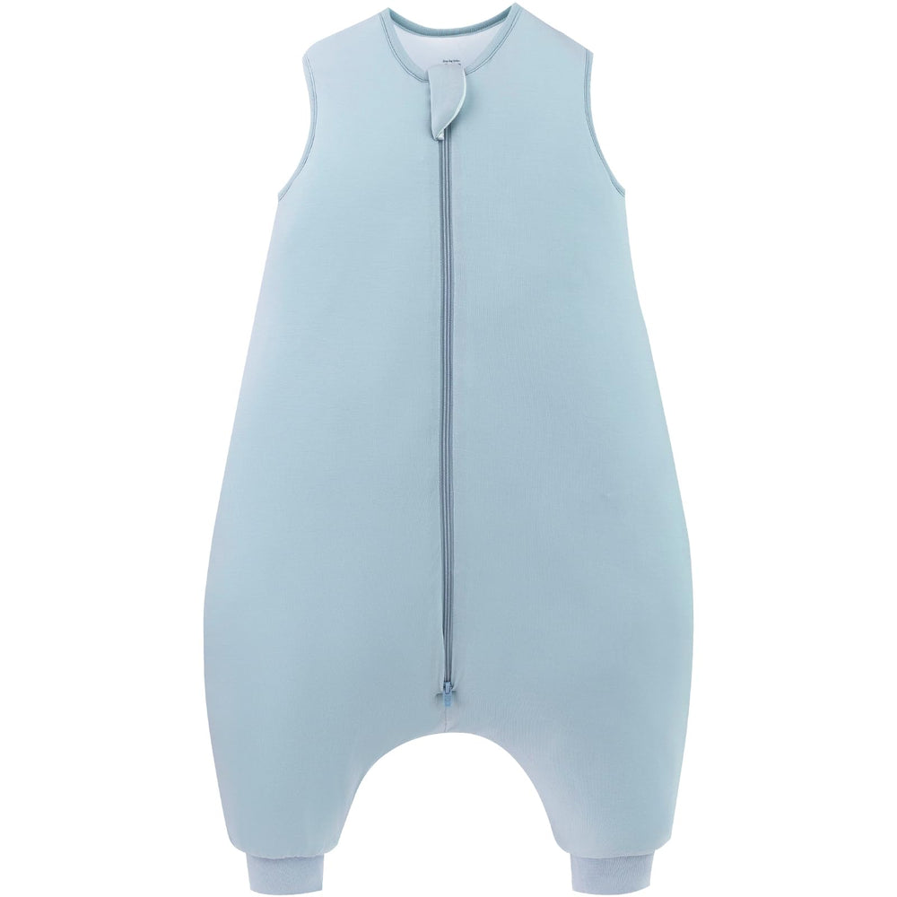 PurComfy supersoft sleep sack with feet in slate, cozy and unrestricted.
