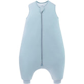 PurComfy supersoft sleep sack with feet in slate, cozy and unrestricted.
