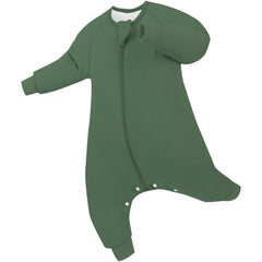 PurComfy Supersoft Sleepsuit overview showing all-season warmth and leg room.