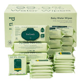 PurComfy unscented wipes in a flip-top pack for quick newborn cleanups.