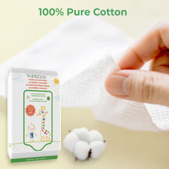 Purdoux fragrance-free wipes; ideal for sensitive skin without irritation.