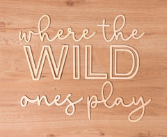 Puremigo playroom wall decor 24xl 3d sign creates a playful focal point for kids