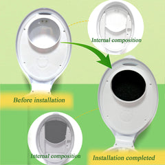 PurifyLogix carbon pad close-up highlights millions of pores for strong absorption.