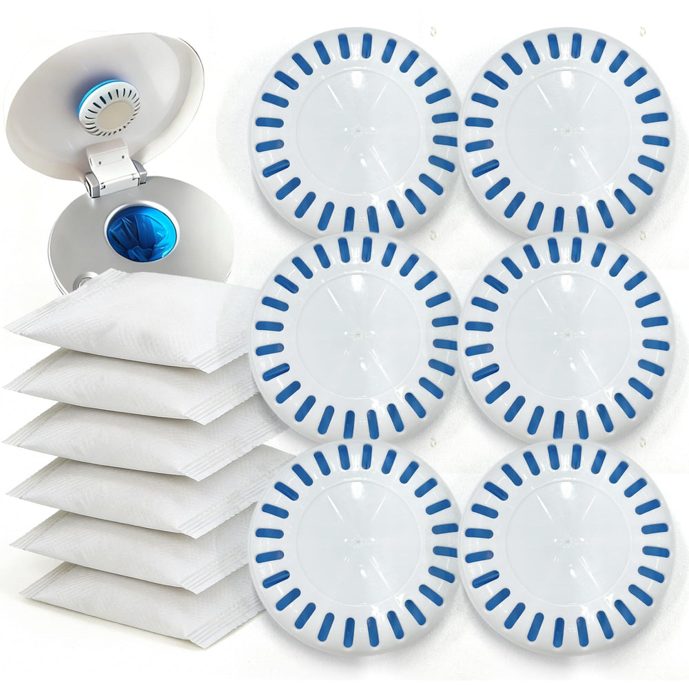 PurifyLogix lavender scented baking soda bags for gentle, long-lasting diaper pail fragrance.