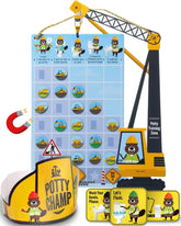 PUTSKA Potty Chart Crane stickers highlight milestones to encourage consistency.