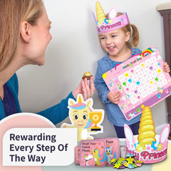 PUTSKA reusable reward stickers boost toddler motivation during potty training.