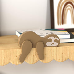 PUTSKA rustic woodland sloth ornament for nursery or cabin decor.