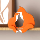 Putska Woodland Fox nursery shelf decor adds warm woodland charm to a baby boy room