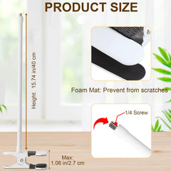 Pyfhy robust aluminum stand offers durable, rust-proof support.