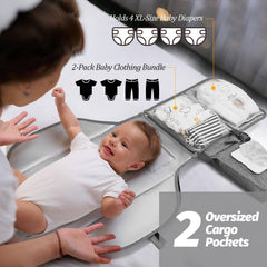 PZU oversized changing pad dimensions ideal for newborns
