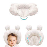 QADENCE ergonomic portable baby pillow supports head and neck for safer sleep
