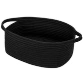 QiANBiRD small rope basket for nursery storage keeps toys organized.