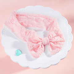 Qiansail chiffon headband with bow, adds stylish flair.