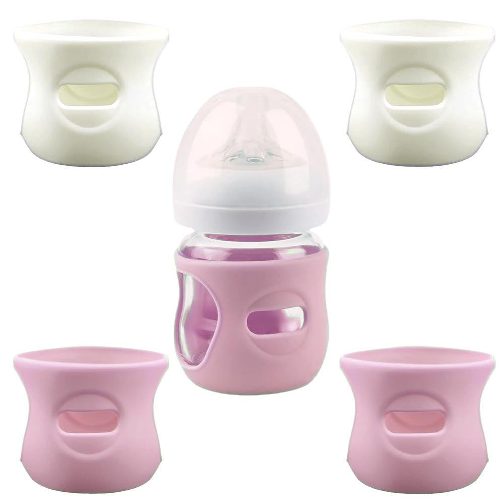 QinSuiKai Avent glass sleeve pink protects glass and improves grip