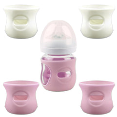 QinSuiKai Avent glass sleeve pink protects glass and improves grip