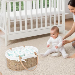 QINGTUHOME seagrass caddy becomes versatile storage when lining is removed