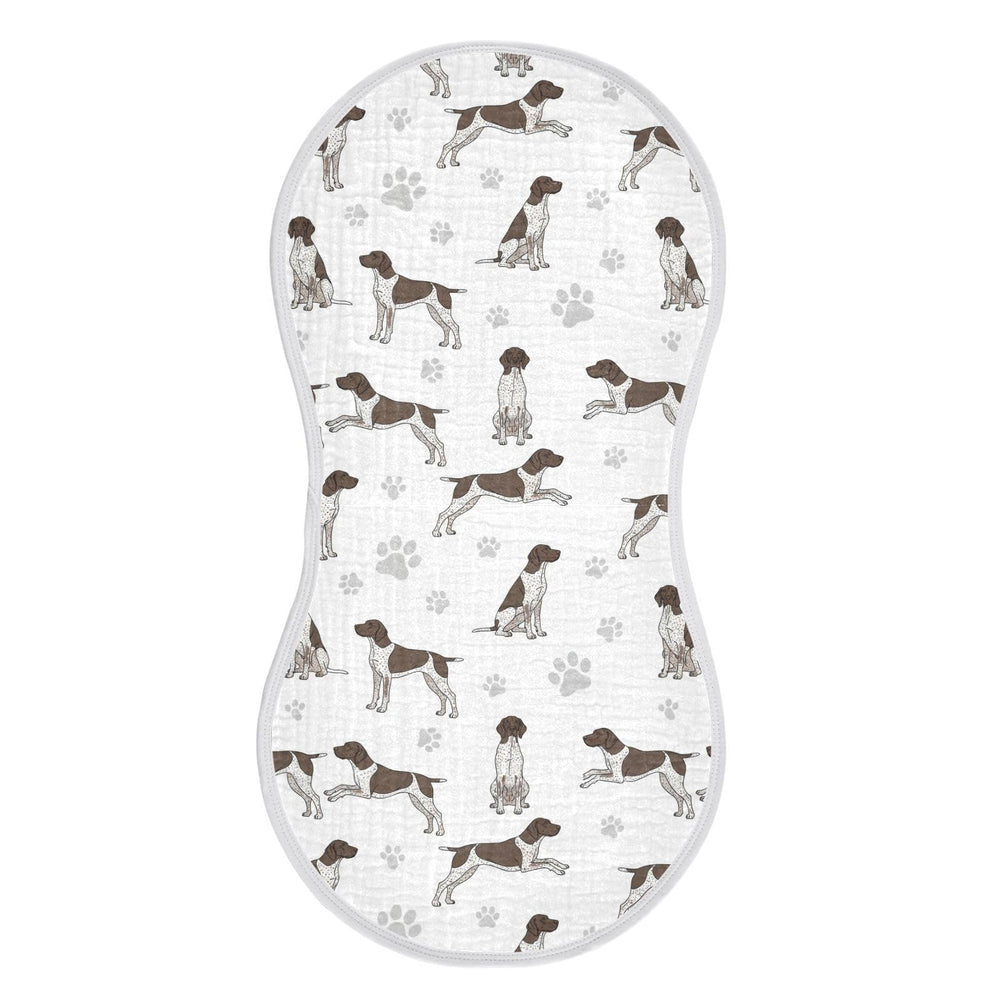 Qinllo muslin burp cloth with 22x11 inch coverage protects outfits during feeds