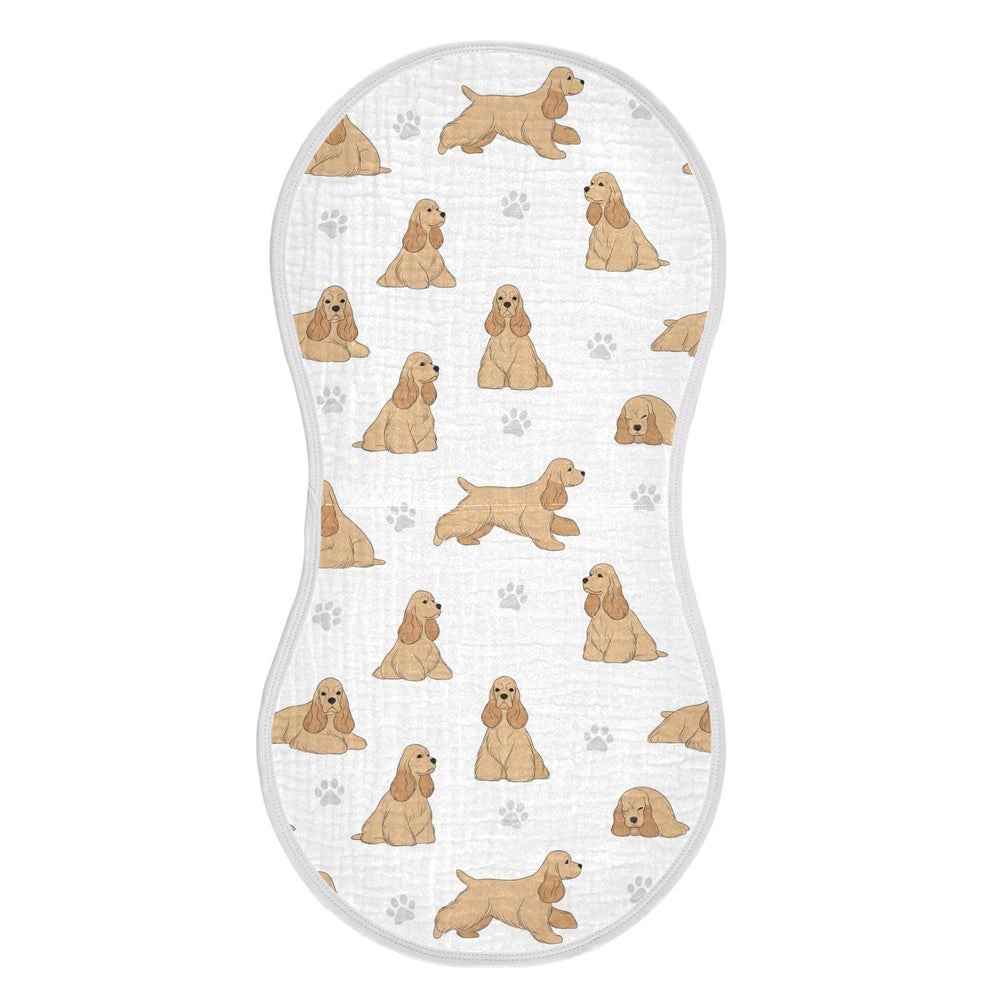 Qinllo muslin burp cloth—oversized 22x11 to protect outfits during feeds.