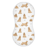 Qinllo muslin burp cloth—oversized 22x11 to protect outfits during feeds.