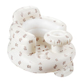QMVESS bear inflatable baby seat with tray for portable play and meals
