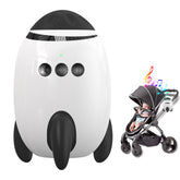 QNHMPW Baby Rocker with 11 soothing sounds for calm on the go