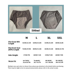 QNZKIOXV leakproof 500ml absorption feature protects against leaks
