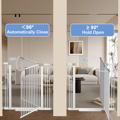 Qonimm auto-close feature helps keep kids and pets safe.