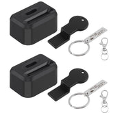 QOPAHI buckle guard on a car buckle for added safety