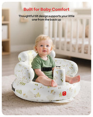 QPAU baby seat safety harness keeps little one secure during use.