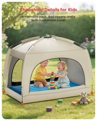 QPAU foldable tent poles enabling quick setup outdoors
