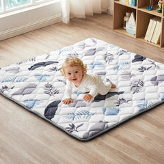 QUAFRET baby play mat with non-slip base for stable crawling