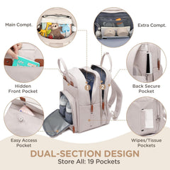 Qualyphant bag uses water-repellent Oxford fabric for easy cleaning and long-lasting use.
