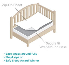 QuickZip Zip-On Sheet with SecureFit Wraparound Base edge support.