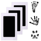 Quivva footprint inkless pad for safe, mess-free baby foot impressions.