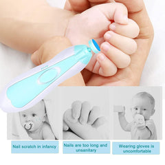 Qunlions life six-trimmer-heads set enables gentle nail care for all ages.