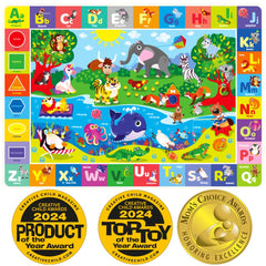 Quokka baby play mat with soft plush surface for comfortable crawls