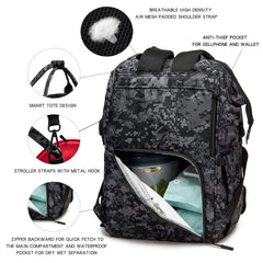 QWREOIA stroller straps for hands-free mobility