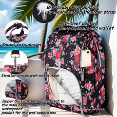 QWREOIA waterproof fabric for easy cleaning and durability