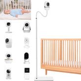 Qwwia baby monitor floor stand base provides stable support on any surface.