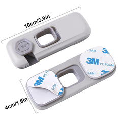 QYESWHSR five-pack fridge locks let adults open cabinets while guarding little hands.