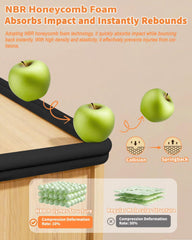 QYV NBR safety material close-up, soft and BPA-free.