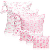 R HORSE diaper bag with pink bow pattern for stylish outings