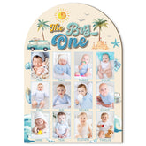 R HORSE My First Year board overview highlights a timeless keepsake display for baby's milestones