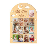 R HORSE first year frame with 3D star design to highlight baby milestones.