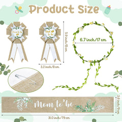 R HORSE mom to be corsage pin adds classy detail to outfits.