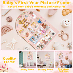 R HORSE 3D princess pattern design adds charm to baby photos