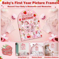 R HORSE premium wood construction for durable baby milestone decor.